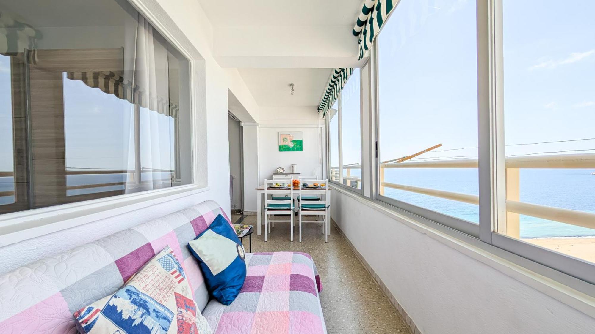 Pintor Sorolla Sea Front Apartment Benidorm Dış mekan fotoğraf