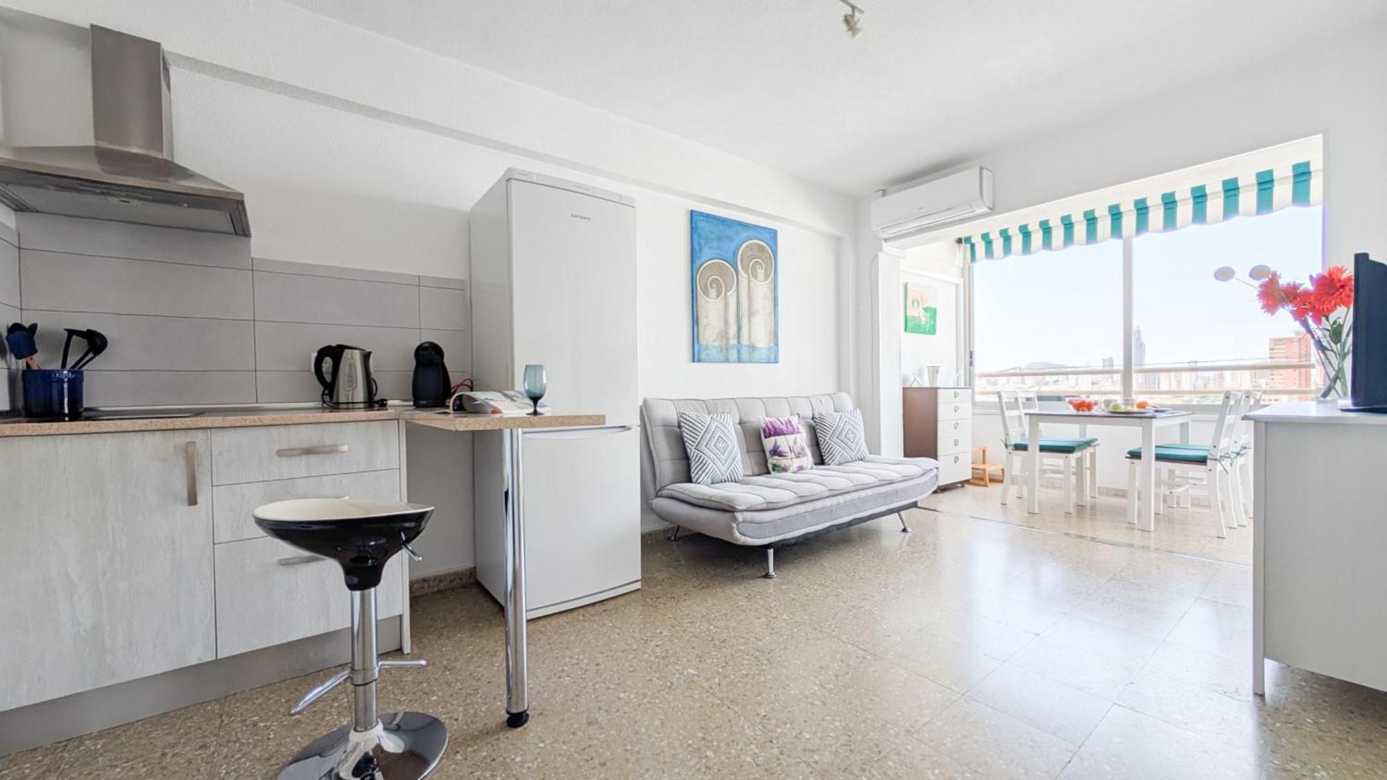 Pintor Sorolla Sea Front Apartment Benidorm Dış mekan fotoğraf