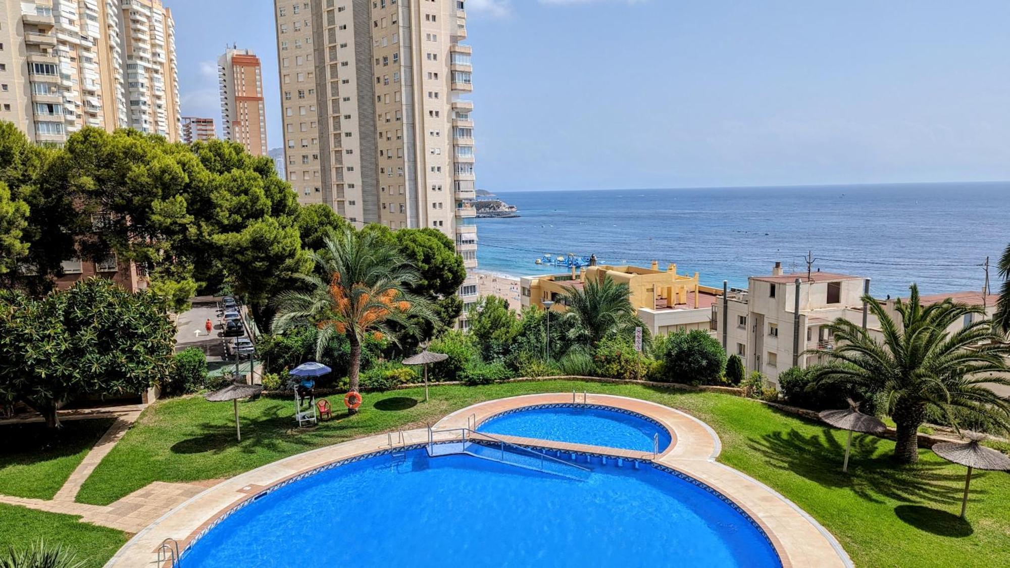 Pintor Sorolla Sea Front Apartment Benidorm Dış mekan fotoğraf